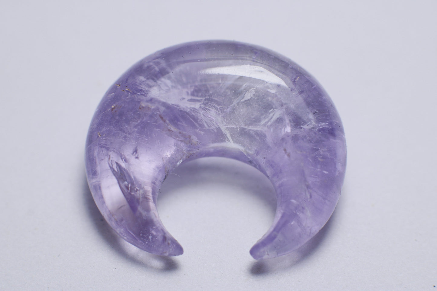 Quartz amethyst septum pincher- Made to order