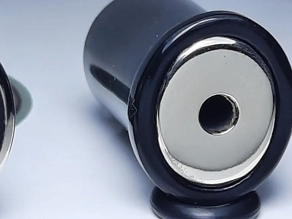 Plug de delrin negro 12mm