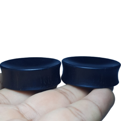 33.5mm Ebony Plugs - Ready to ship