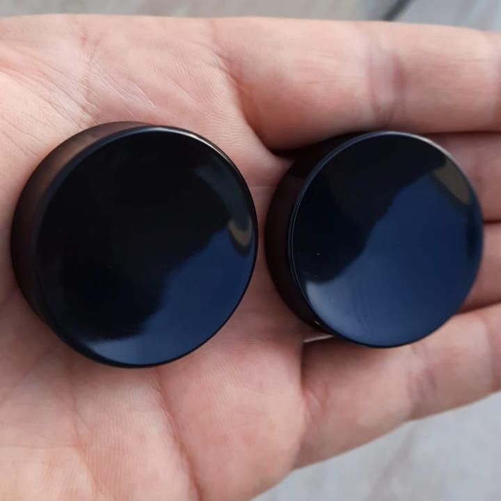 Plugs de 36mm de delrin negro - Mandar a fabricar