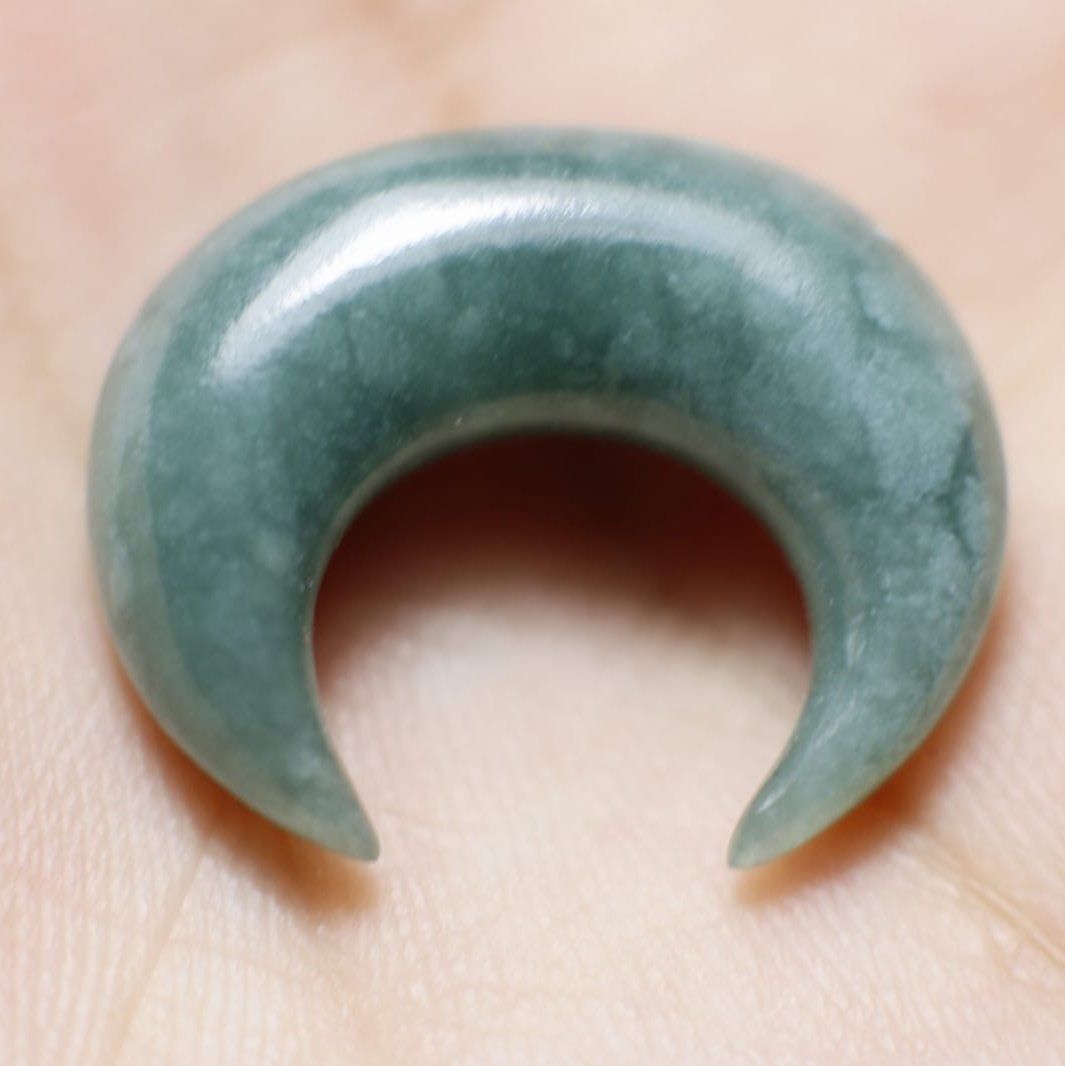 Blue Jade Septum Pincher - Made to order