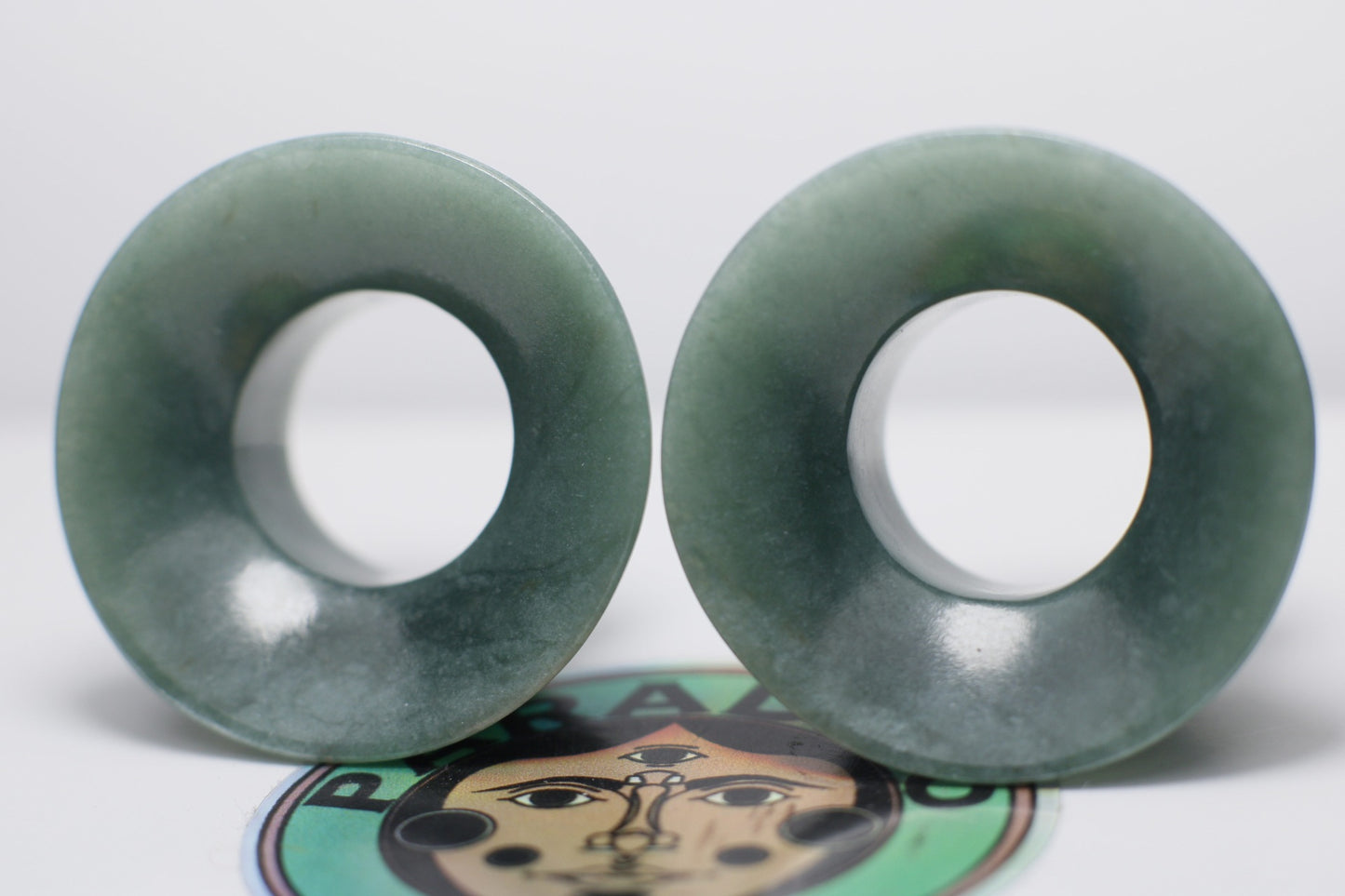 Blue Jade Mayan Flare Plugs - Made to order