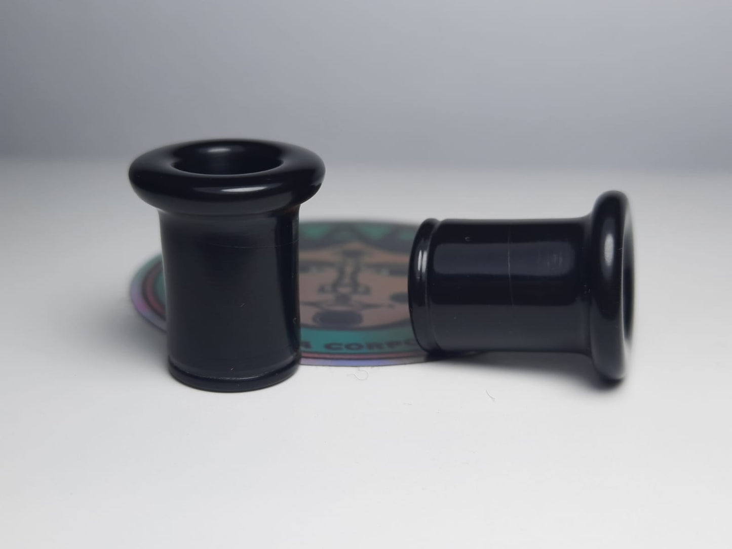 Single Flare Delrin Tunnels - Made to order