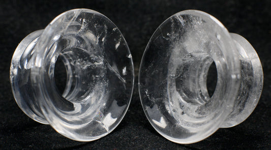 Orejeras mayas de cristal de cuarzo - Mandar a fabricar