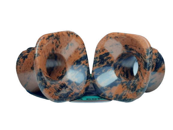 Square Obsidian Earmuffs - Order to Craft