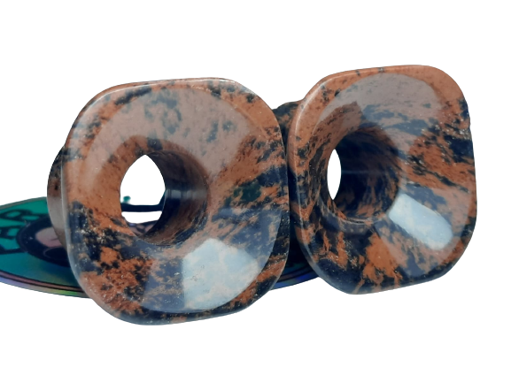 Square Obsidian Earmuffs - Order to Craft