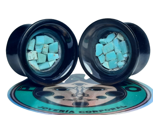 Purepechas mayan flare plugs - Made to order 