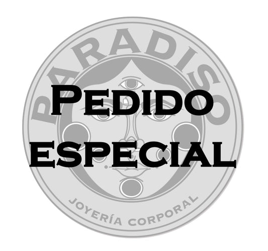 Septum tusk de ámbar de chiapas 5mm - Mandar a fabricar