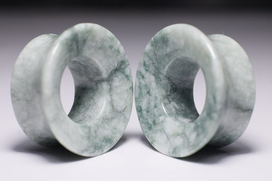 Orejeras de jade manzano - Mandar a fabricar