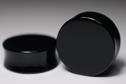 Plugs de obsidiana negra clásicos - Mandar a fabricar