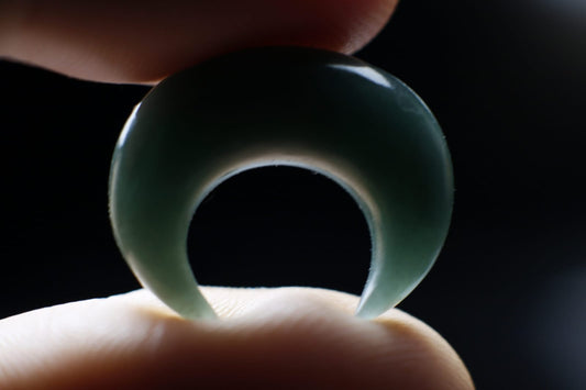 Septum pincher de jade azul - Mandar a fabricar